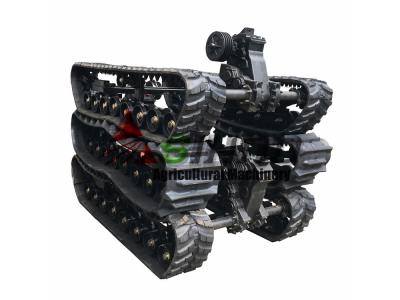 Chassis Rubber Track Undercarriage System 0.5 to 6 Ton Tracked System