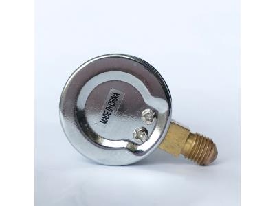 Wesen 40mm pressure gauge chrome plated case 7MPa with red pointer