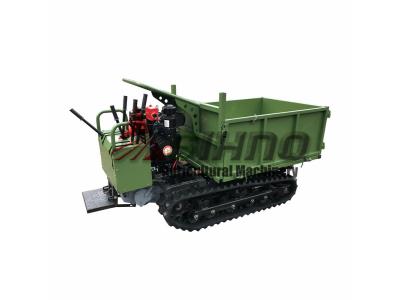 Chinese Cheap Terrain 1.5 Ton Mini Dumper with Crawler Loader Transporter Truck Minidumper