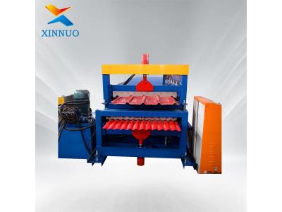 Double Layer Corrugated Metal Roofing Sheet Roll Forming Machine IBR Roofing panel double 