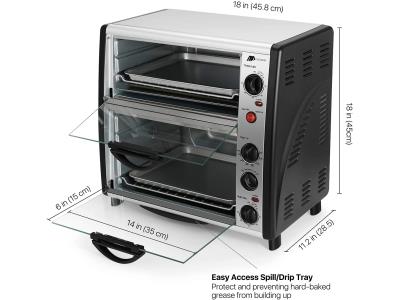 Double-Deck Rotisserie Grill 31A-1
