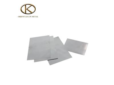 Metal Material W1 W2 Tungsten Sheet Plate Alkaline Wash Surface for Heat Bodies