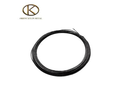 Black Alkaline Wash Surface Molybdenum Spraying Wire Coil Wire for Heating Materials