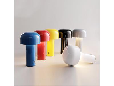 Mushroom usb rechargeable table light creative portable bedroom night light
