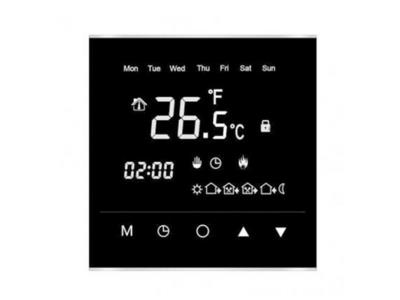 Touch Screen Programmable Floor Heating Thermostats Controller radiant Floor Heat