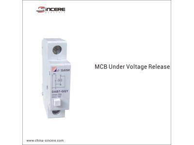 MCB Under Voltage Release
