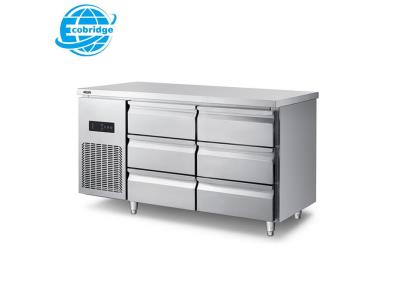 Undercounter 6 Drawers Refrigerator Kitchen Cabinet Freezer Commercial Workbench Fridge Co