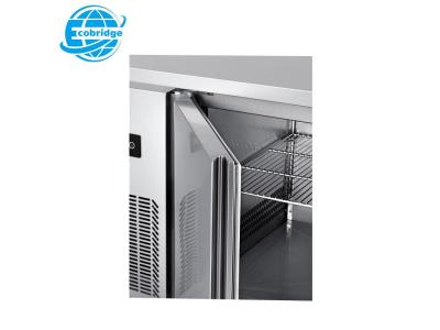 1200mm / 1500mm Two-Door Kitchen Refrigerator Table Freezer
