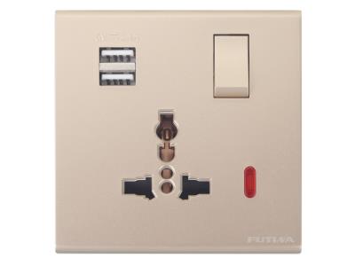 N21 series frameless switch socket outlet