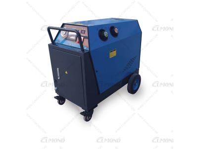 Industrial diesel heated electric drive pressure steamcleaner