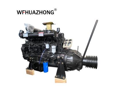 China factory R6105IZLP 148kw diesel engine with clutch and pulley for stationary using