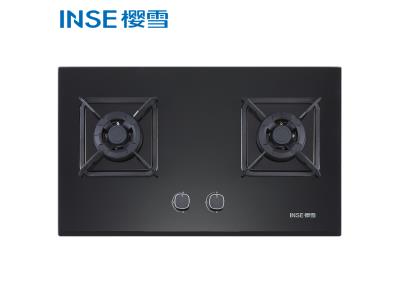 INSE Fashional build-in hob  two burner gas stove JZY/T-Q2003(B)