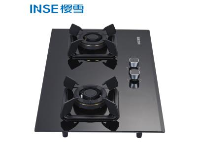 INSE Fashional build-in hob  two burner gas stove JZY/T-Q2003(B)