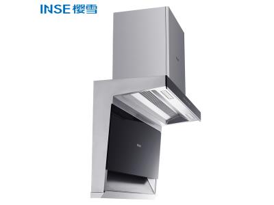 Modern new design easy cleran stainless steel kitchen chimney range hood CXW-280-K2007(B)