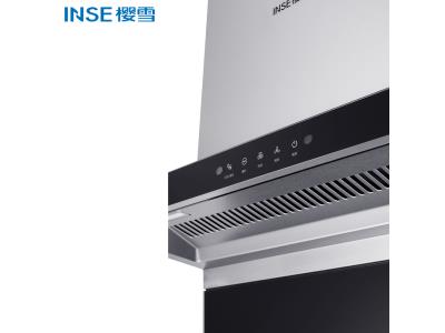 Modern new design easy cleran stainless steel kitchen chimney range hood CXW-280-K2007(B)