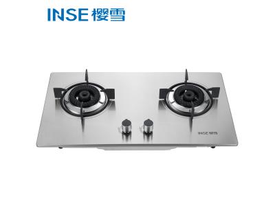 High Quality Stainless Steel Body Cooktops Gas Stove with 2 Burner JZY/T- Q1608(G)