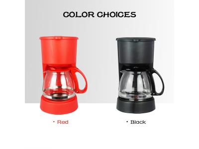 CM09 - Simple Design Plastic Glass Portable Drip Coffee Maker 650ml/ 4-6 Cups