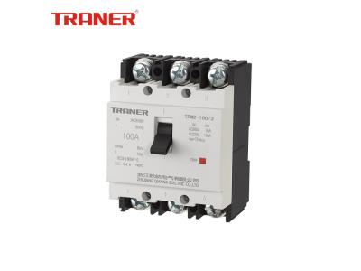 TRM2-100, 3 Poles Frame.100 Compact Size Moulded Case Circuit Breaker