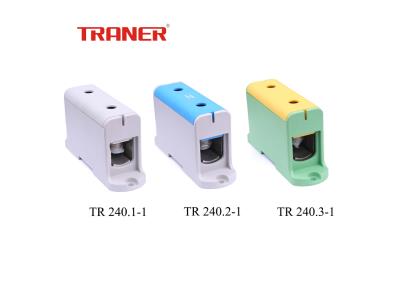 TR Series 240mm2 Aluminum/Copper Al/Cu Cable, Grey Universal Terminal Block