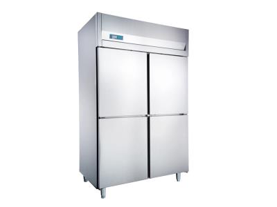 Commercial Kitchen Refrigerator Stainless Steel Chilled Storage Deep freezer Fridge