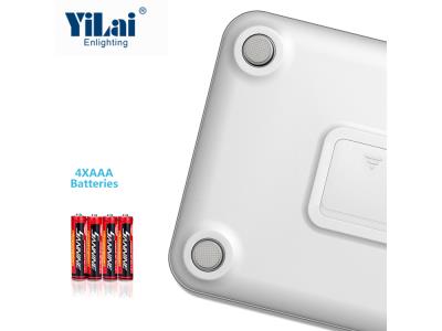 Yilai body fat scale 180kg cute cartoon design LCD display with backlight bluetooth scale