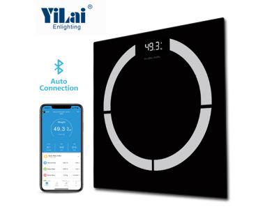 Yilai Bodyfat bluetooth bmi adult weighing scale body weight bathroom samrt scale with app