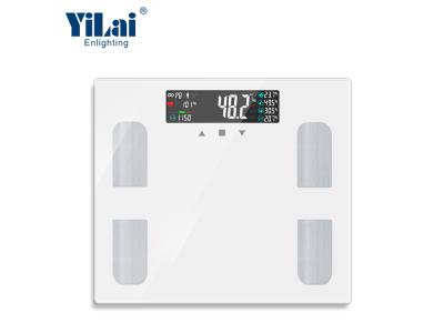 Digital weight scale with heart rate function 320*280mm big platform body fat scale