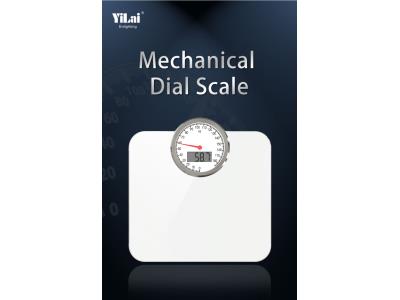 Dual display weight scale Traditional&New trends combined large size bathroom scale