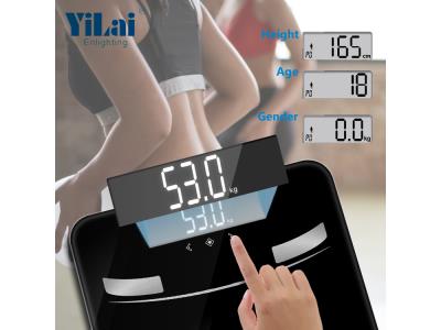 Factory direct sale 180kg/396lb/28st Big Display  Body Fat Scale