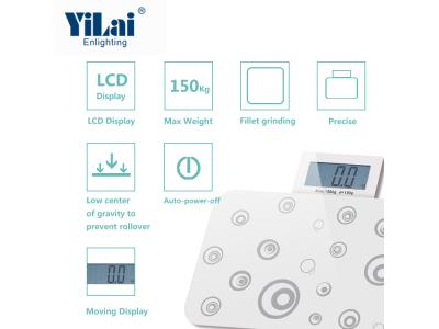 150KG mini body scale for person weighing 