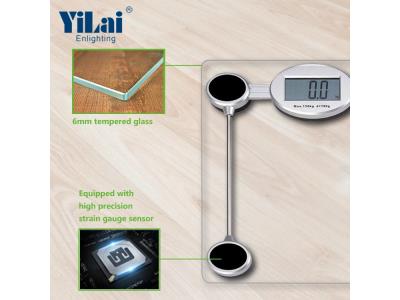 180kg transperant tap on body weighing scale