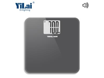 XLL big LCD display body weighing scale