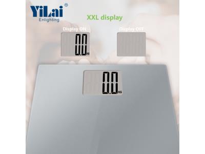 XLL big LCD display body weighing scale