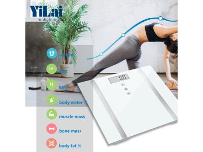 Yilai golden size body composition BMI scale body fat measurement scale 