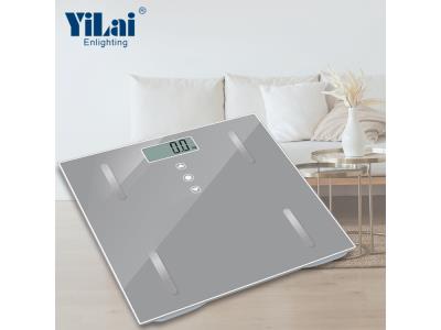 Yilai golden size grey color body composition BMI scale body fat measurement scale