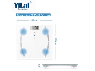 Yilai golden size  body composition BMI scale body fat measurement scale with best price