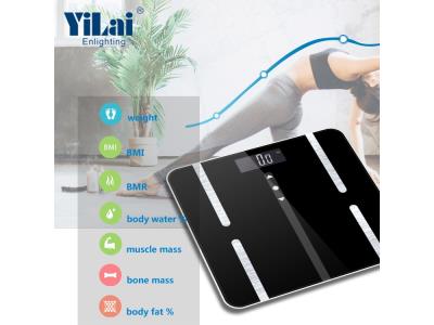 High accurate Yilai golden size  body composition BMI scale body fat measurement scale 