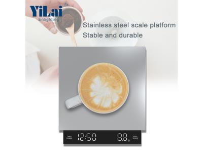 3kg capacity accuracy 0.1g digital kitchen scale stainless steel platform coffee scale 