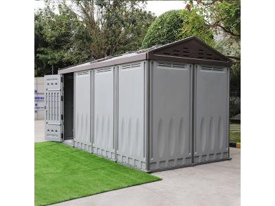 Large Backyard Garden Shed -4 room