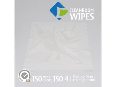 Soft Polyester-Nylon Microfiber Blend Knitted Cleanroom Wipes