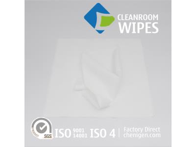 Woven Polyester-Nylon Microfiber Blend Cleanroom Wipes