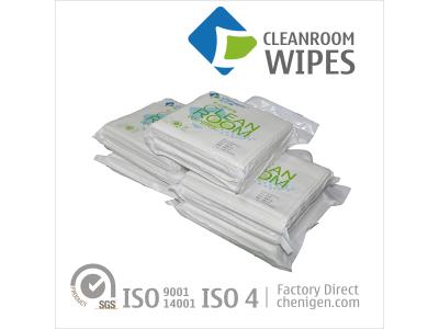 High-Density Polyester-Nylon Microfiber Wipes Cleanroom Wipers
