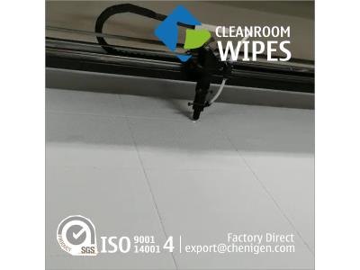 2-Ply Polyester Wipes Knitted Cleanroom Wipers