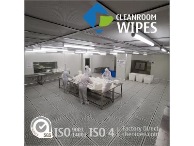 China Factory-Direct Class 10 ISO 4 Cleanroom Wipers Lint-Free Wipes