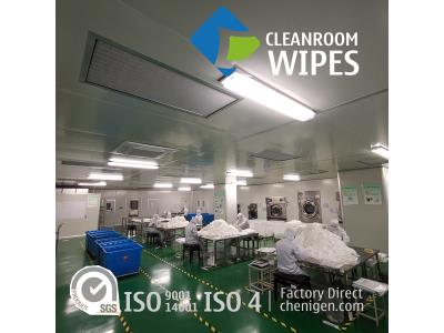 Factory-Direct Polyester Wiping Cloths Cleanroom Wipers