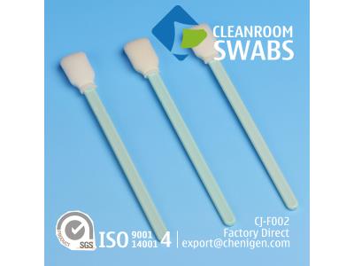 CJ-F002 Large Rectangular-Head PU Foam Cleanroom ESD Swab