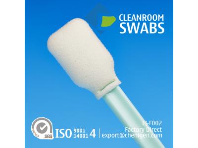 CJ-F002 Large Rectangular-Head PU Foam Cleanroom ESD Swab