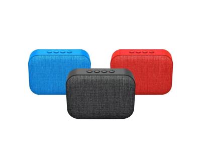 Fabric wireless Bluetooth card U disk speaker outdoor portable MP3 player subwoofer