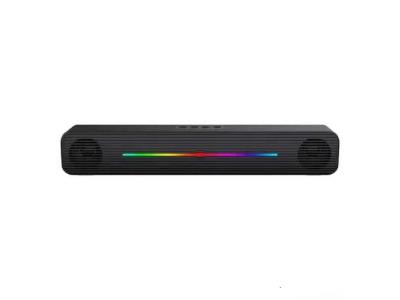 Computer audio desktop notebook long strip luminous speaker subwoofer USB m