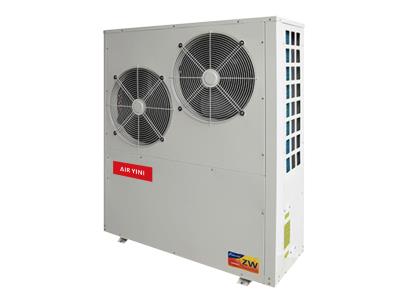 air source to water heat pump heating and cooling with water heating water heater Radiator